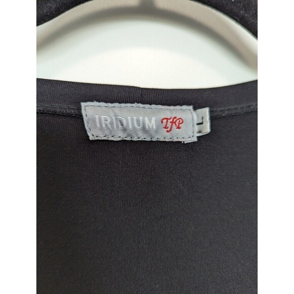 Iridium Top Womens Size L Black‎ Long Sleeve Tee Soft Comfort Stretch Minimalist - Picture 6 of 10